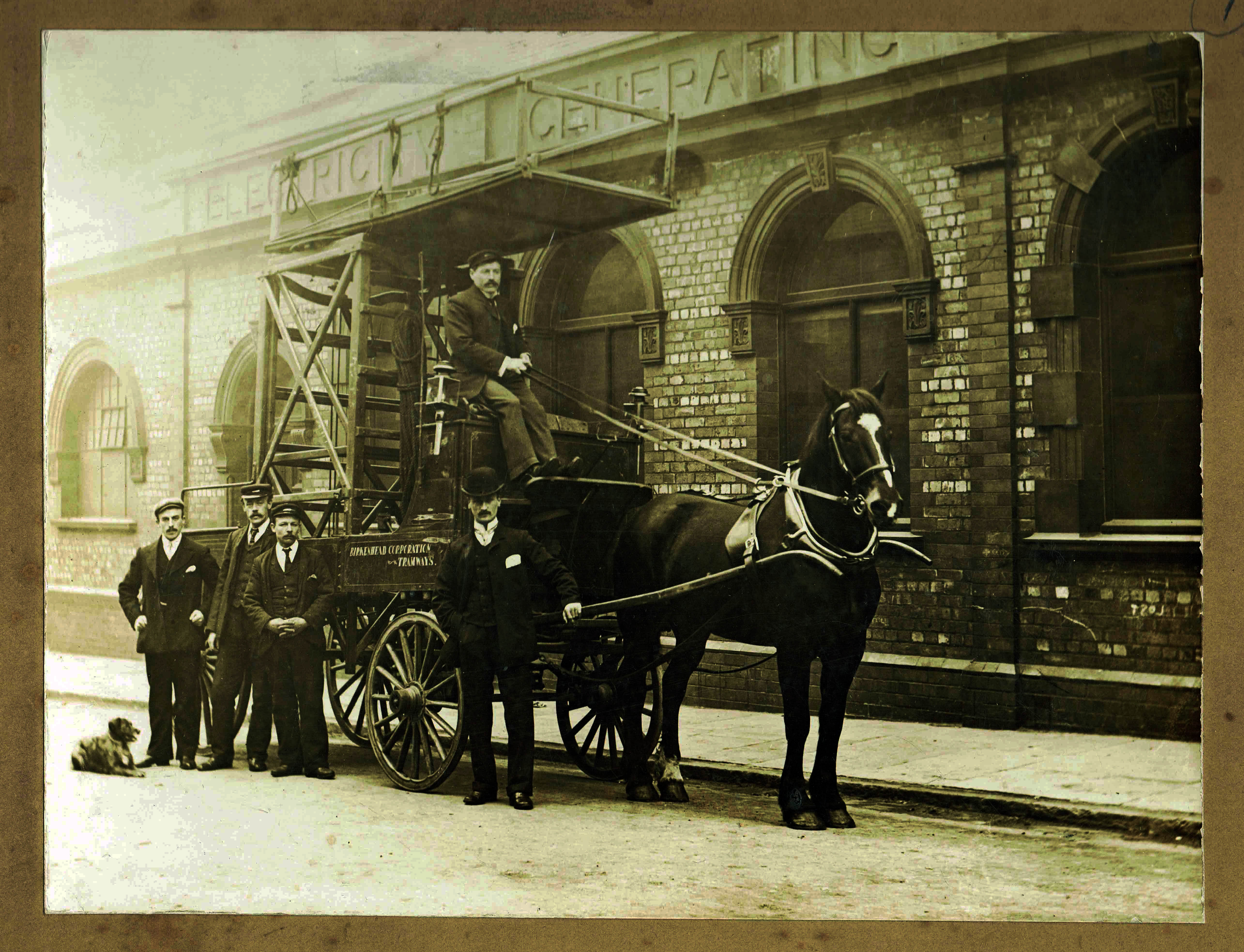 The Birkenhead Corporation Electric Supply Department<br>  Craven Street<br> Tramways Overhead Repair Rig 
